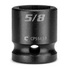 Capri Tools 1/2 in Drive 5/8 in 6-Point SAE Stubby Impact Socket CP55453